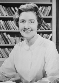 Margaret (Peggy) Hodges, a Pitt library science professor and creative writer who curated the Nesbitt Collection